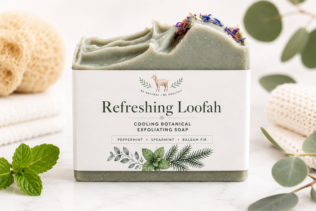 Refreshing Loofah Soap