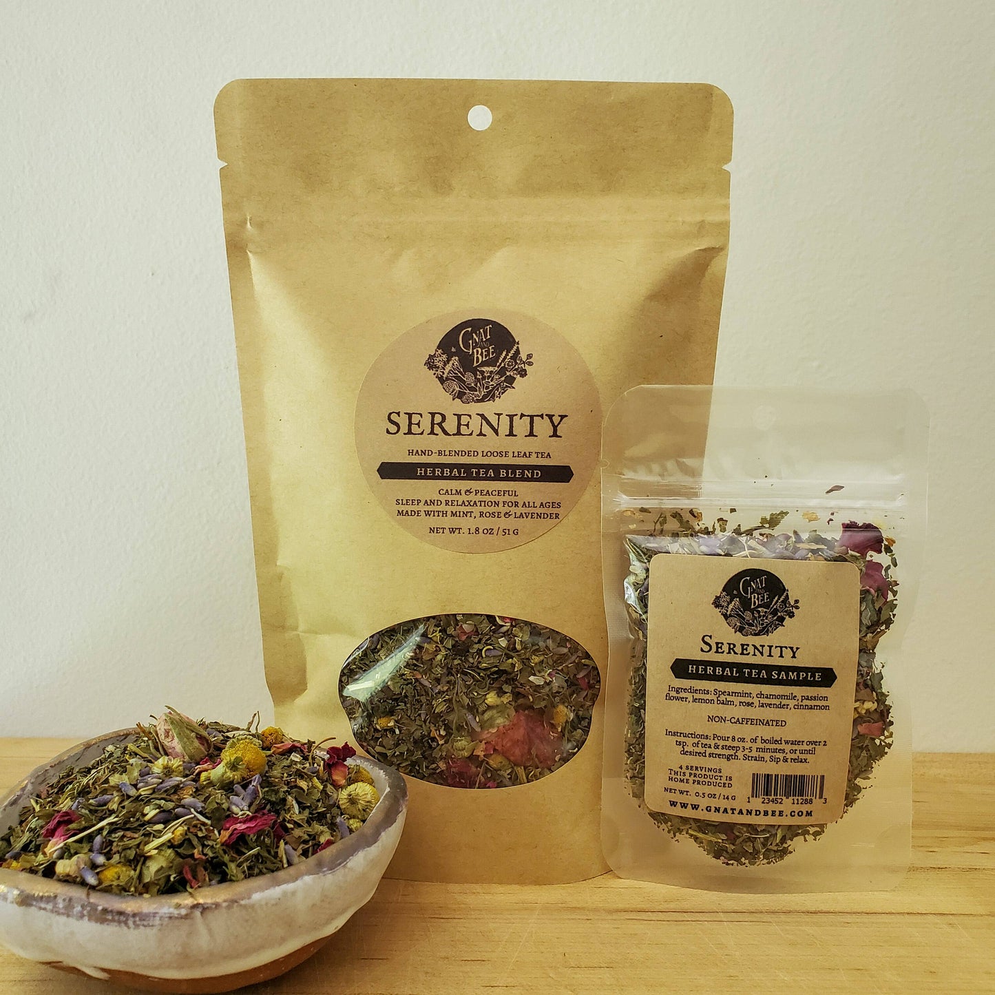 XO Serenity Herbal Loose Leaf Tea ~ Relaxing