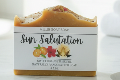 Sun Salutation | Sweet Orange Hibiscus