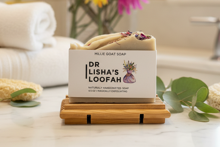 Dr. Lisha’s Loofah Soap