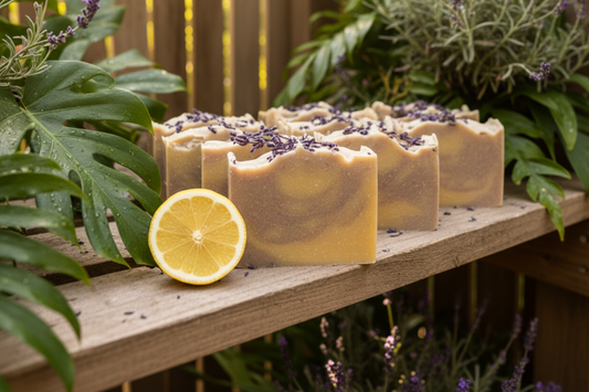 Lavender Lemonade Soap - available June 5th