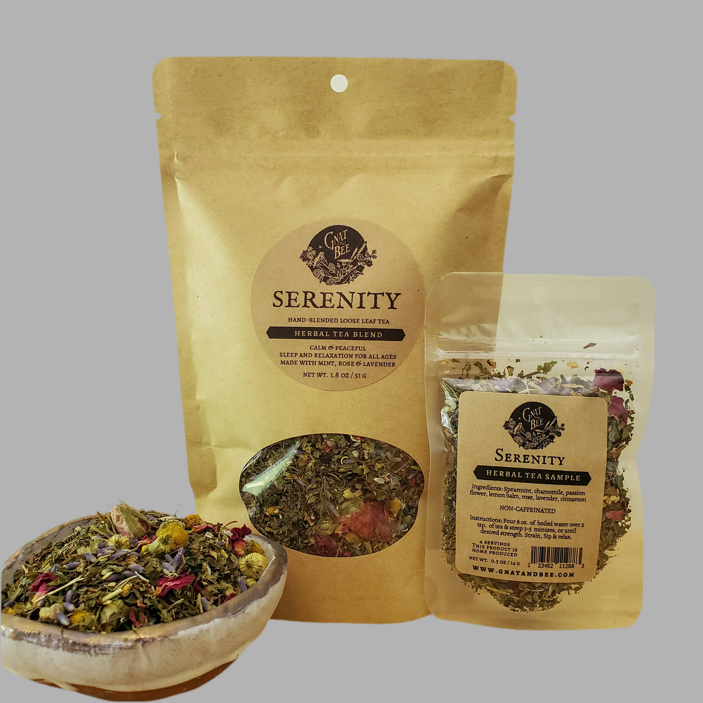 XO Serenity Herbal Loose Leaf Tea ~ Relaxing