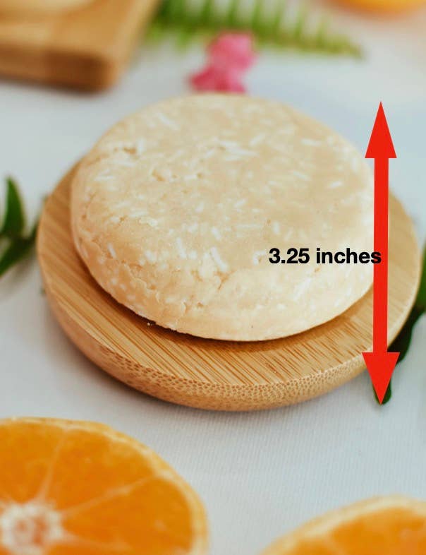 XO Wooden Soap Dish - Round for dish soap bar