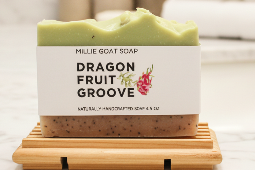 Dragon Fruit Groove Soap - SOLD OUT