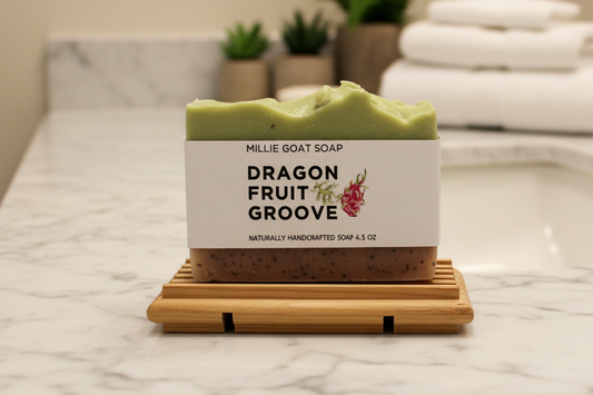 Dragon Fruit Groove Soap LIMITED STOCK