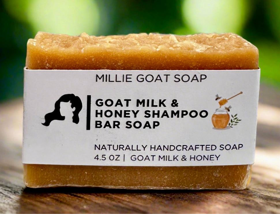 Goat Milk & Honey Shampoo Bar