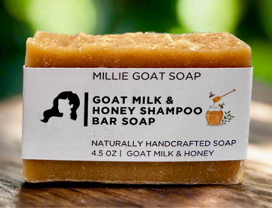 Goat Milk & Honey Shampoo Bar