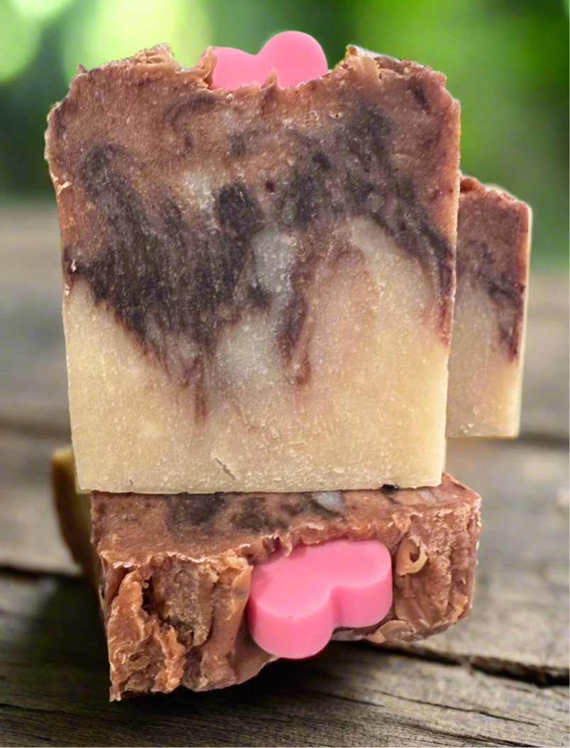 Be Mine ~ Chocolate Raspberry Truffle Soap