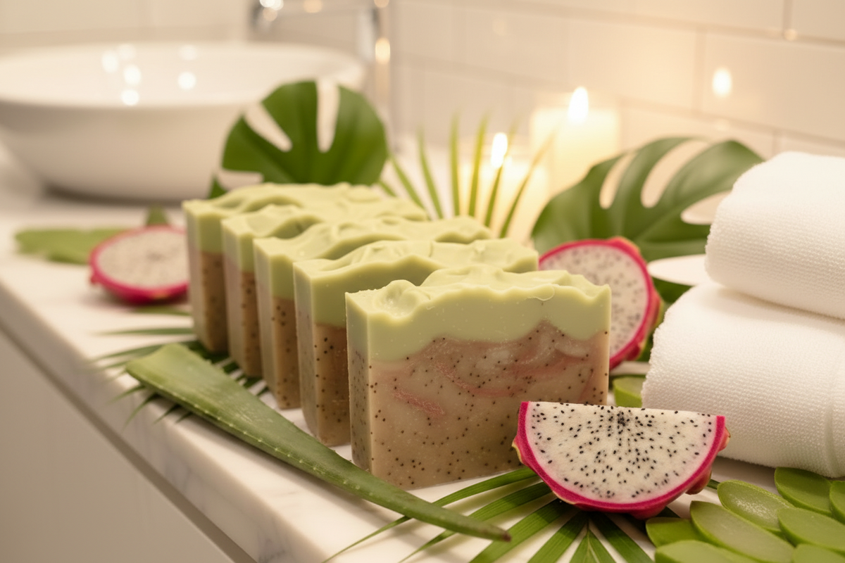 Dragon Fruit Groove Soap - SOLD OUT