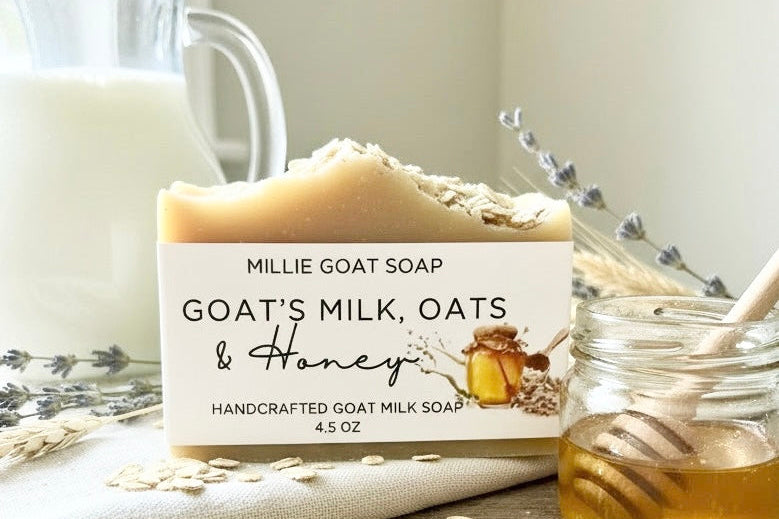 Goat’s Milk, Oats & Honey Soap unscented