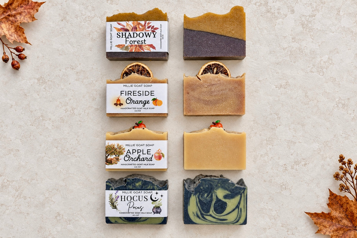 2026 Spooky Season Fall Goat Milk Soap Collection