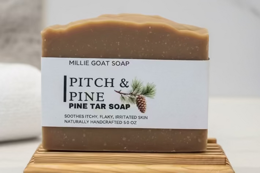 Pitch & Pine Soap (Swedish Pine Tar Soap)