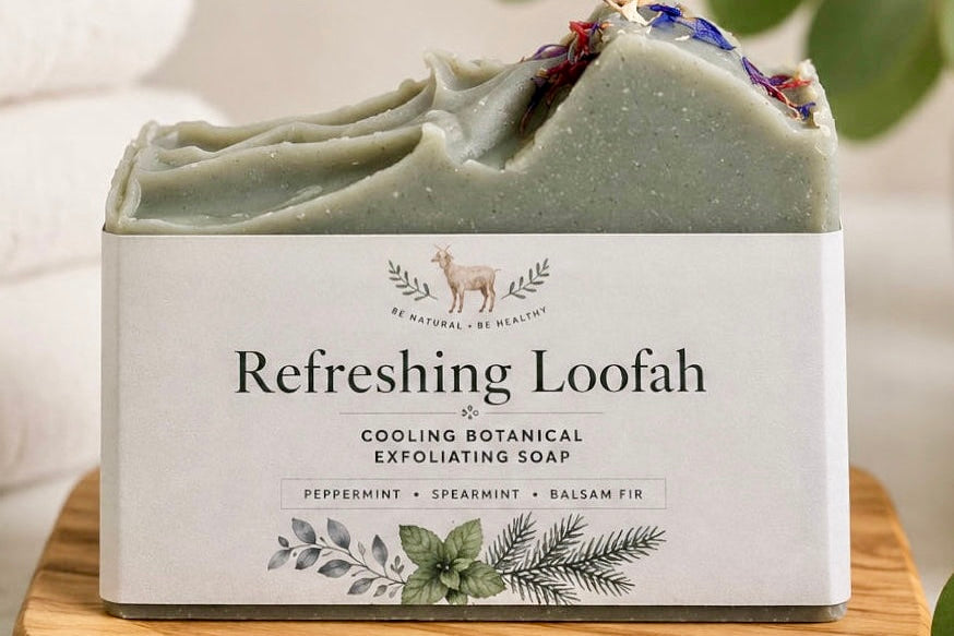 Refreshing Loofah Soap