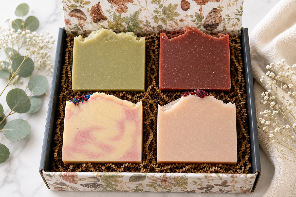 4 pack Millie Goat Soap Discovery Box