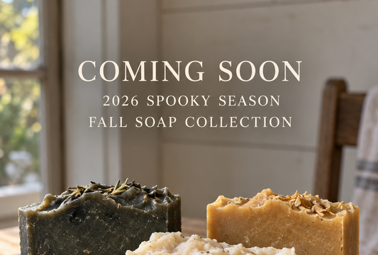 2026 Spooky Season Fall Soap Collection