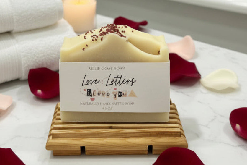 Love Letters Soap
Frosted Mint & Pine Soap