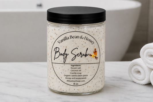 Body Scrub - Vanilla Bean & Honey RESTOCK COMING SOON