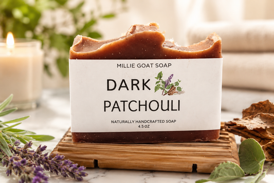 Dark Patchouli Soap - Restock mid July